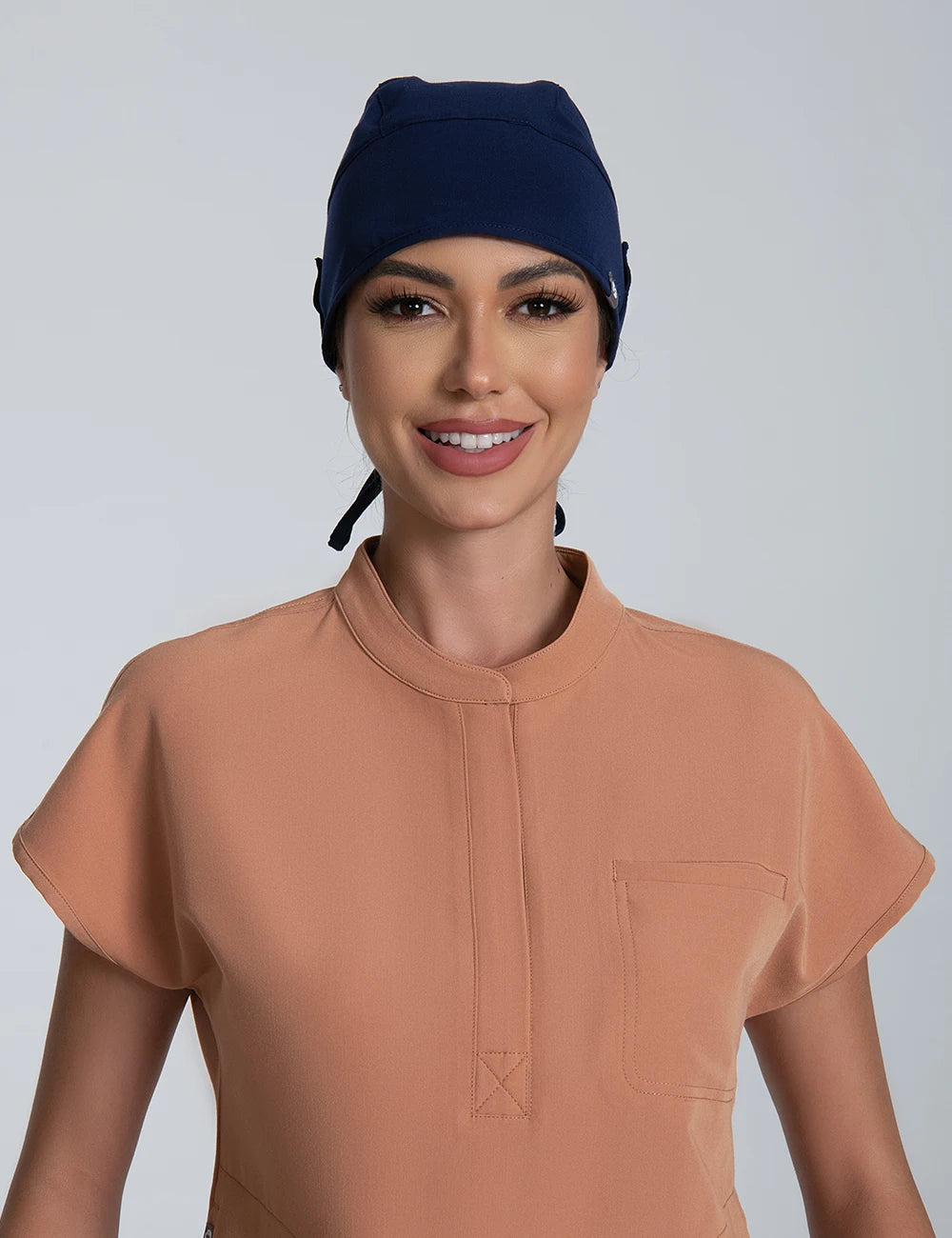 KUNGFU SCRUBS unisex scrubs cap sweat-absorbent surgical cap medical workcap nursing hats with elastic section