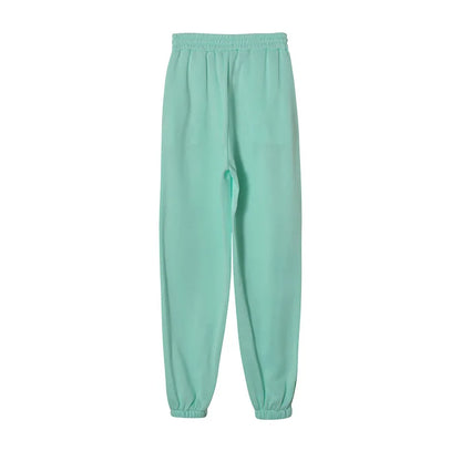 Winter Tracksuit Women Two Piece Set - Oversized Hoodie Sweatpants Solid Color Sportswear Suit |Casual Sweatshirt Trouser Set