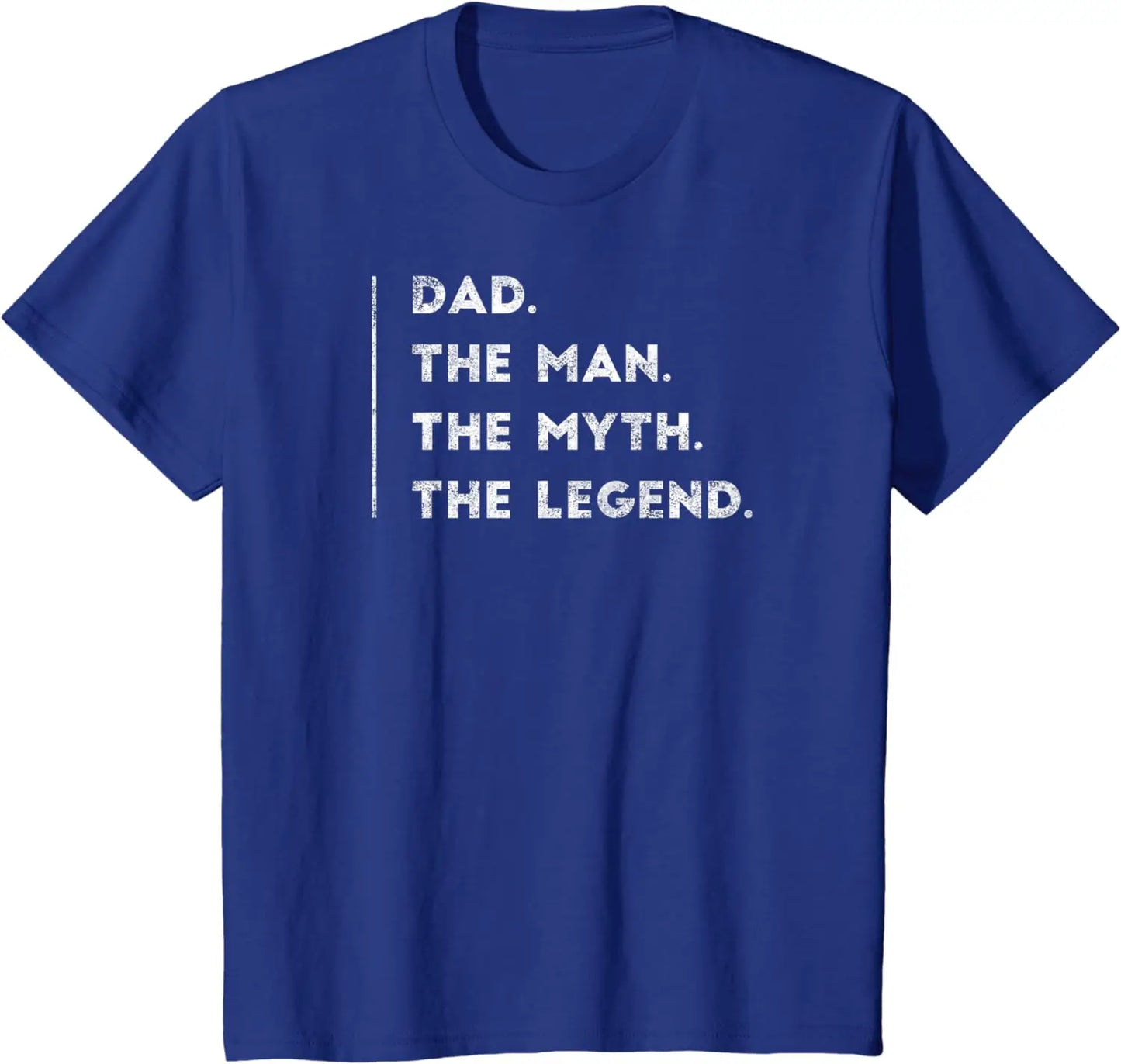 Dad The Man The Myth The Legend Gifts for Dad Birthday Funny From Son Daughter Cool T-Shirt Streetwear Cotton