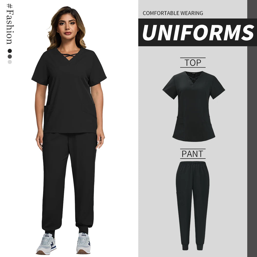 Quick Dry Operating Room Isolation Scrubs Set for Men and Women Elastic Brush Hand Workwear Special Use Clothing Factory Outlet