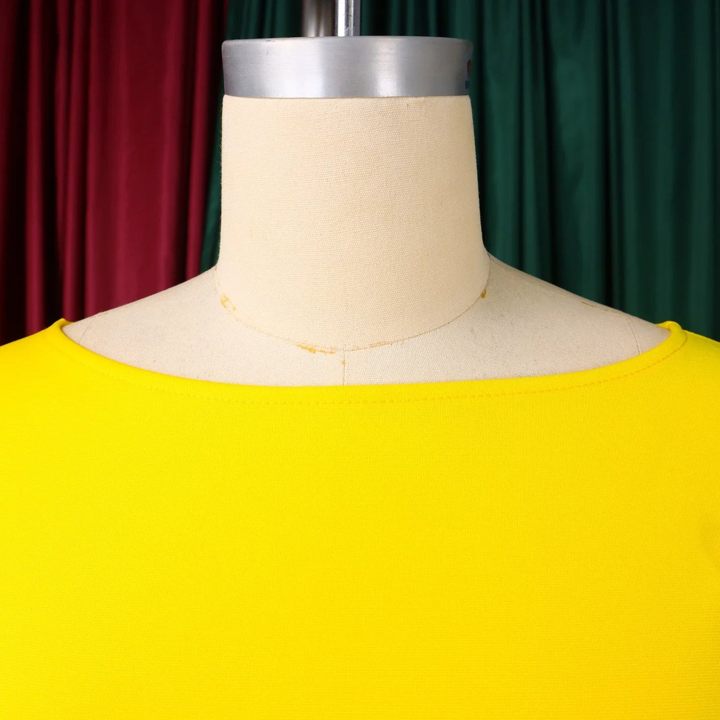 Elegant Office Dresses for Women O Neck Short Sleeve Belt Waisted Package Hips Mid Calf Professional Business Work Dress Midi OL