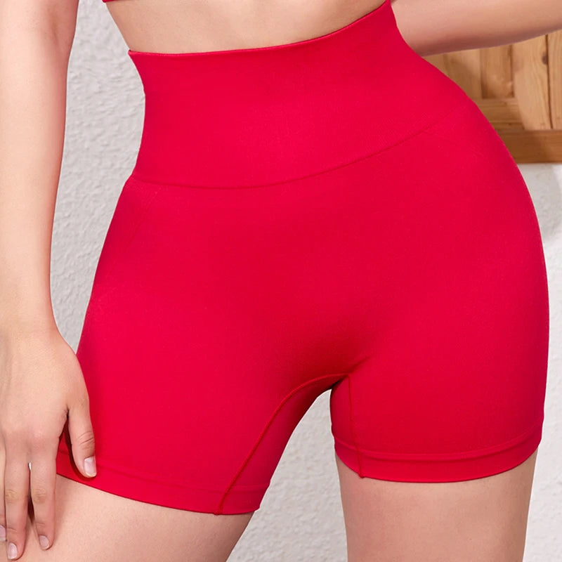 Butt Lifting Tie Dye Summer Shorts Woman High Waist Stretch Sport Shorts Outdoors Summer Outdoors Shorts Woman