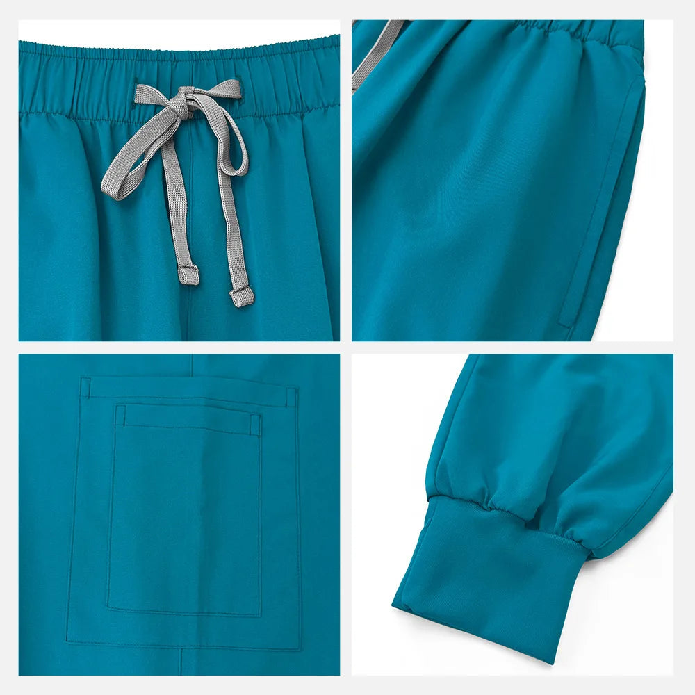 Frosted Suit Uniforms for men's Hospital Gowns Pharmacy Beauty Work Clothes