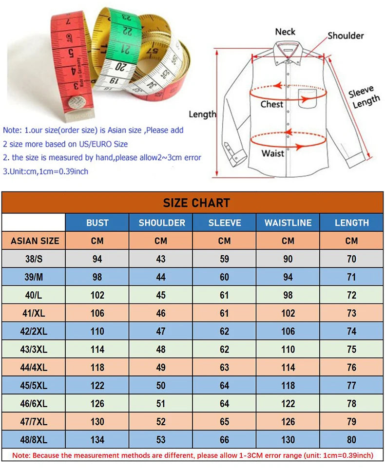 S-7XL New 100% Pure Cotton Men's Shirts Long Sleeves Solid Color Soft Regular Fit Casual Shirt Pocket Social Blouse Male Clothes