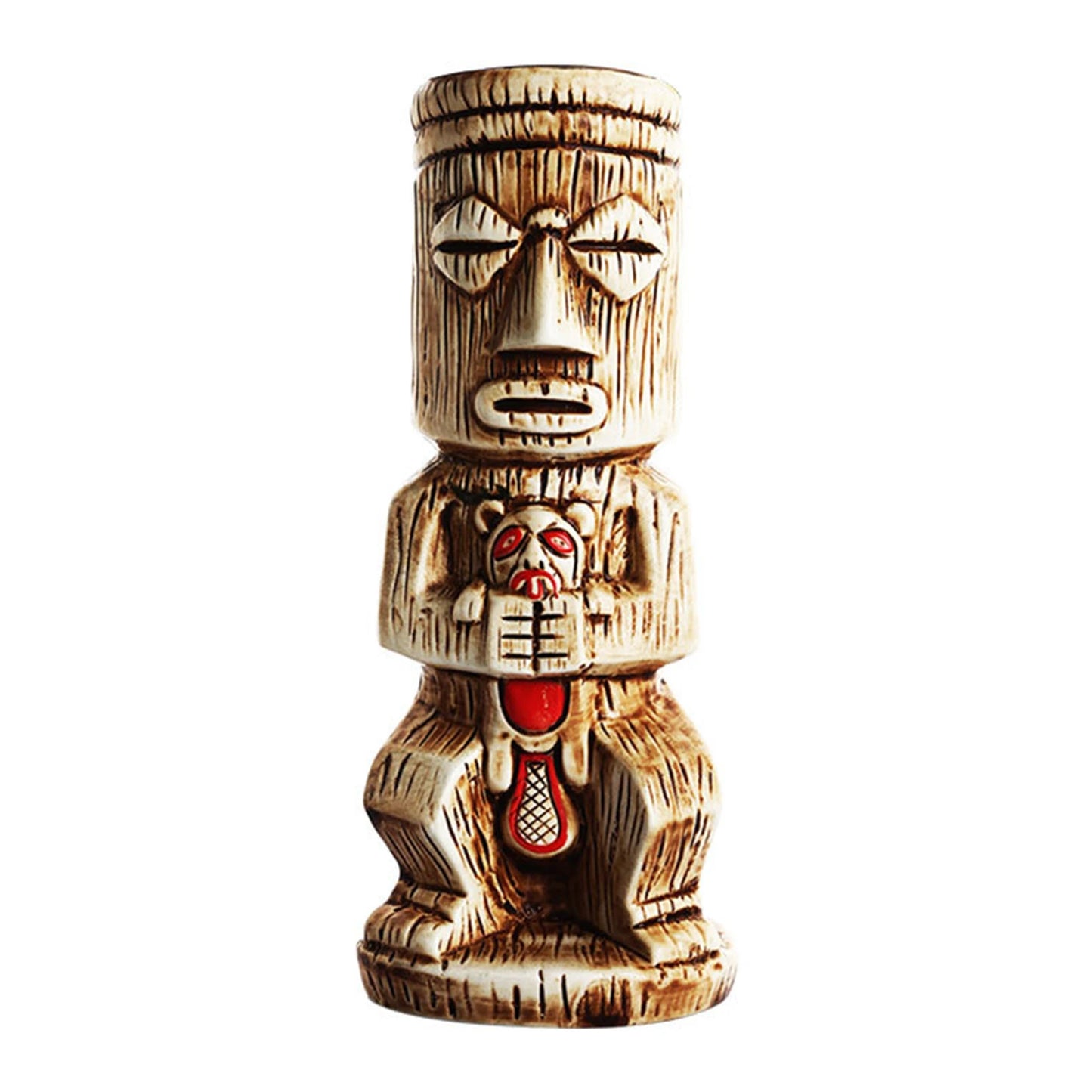 Hawaiian Cocktail Cups Creative Style Ceramic Mug Beer Beverage Tiki Mug Wine Mug Bar Tools Home Bar Party Drinkware Cups