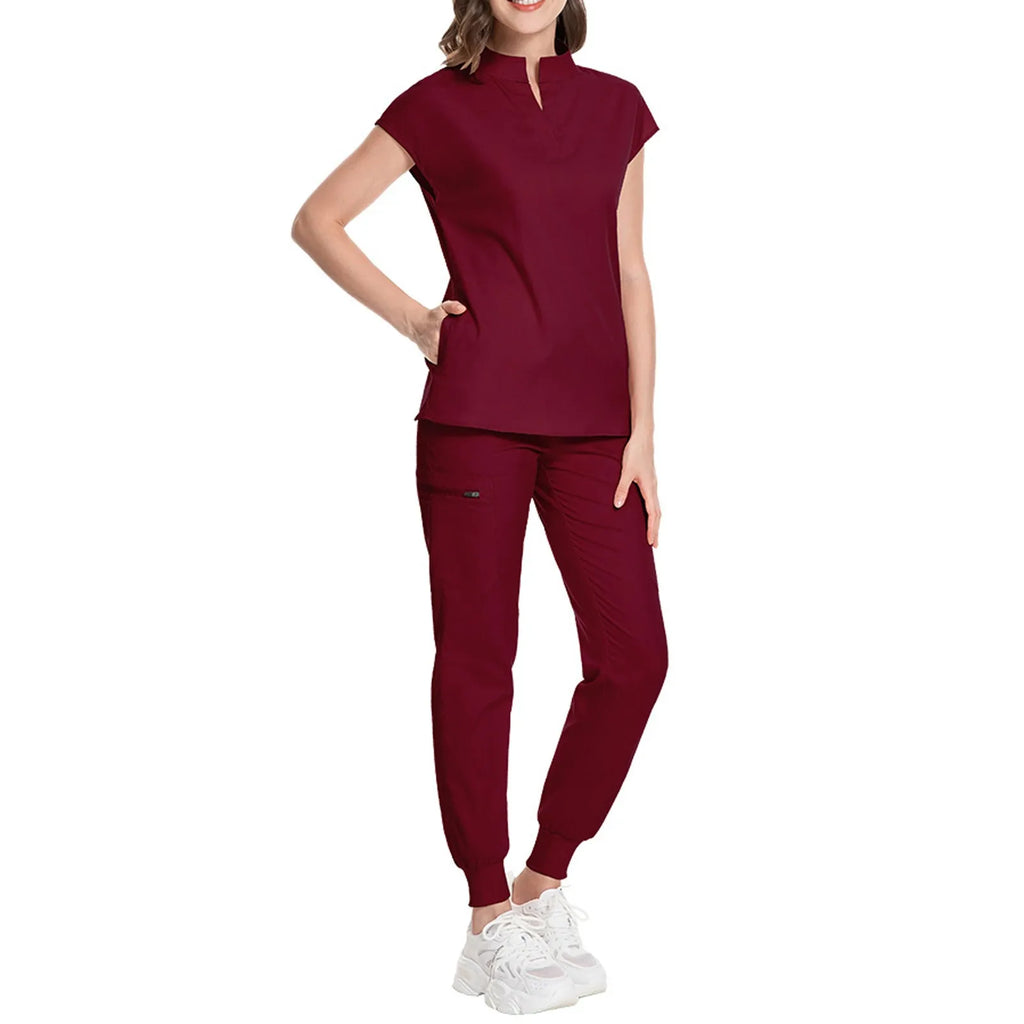 Scrubs Sets Beauty Costume High-Quality Scrubs Women Surgical Scrubs Set Scrubs Hospital Working Scrubs Set