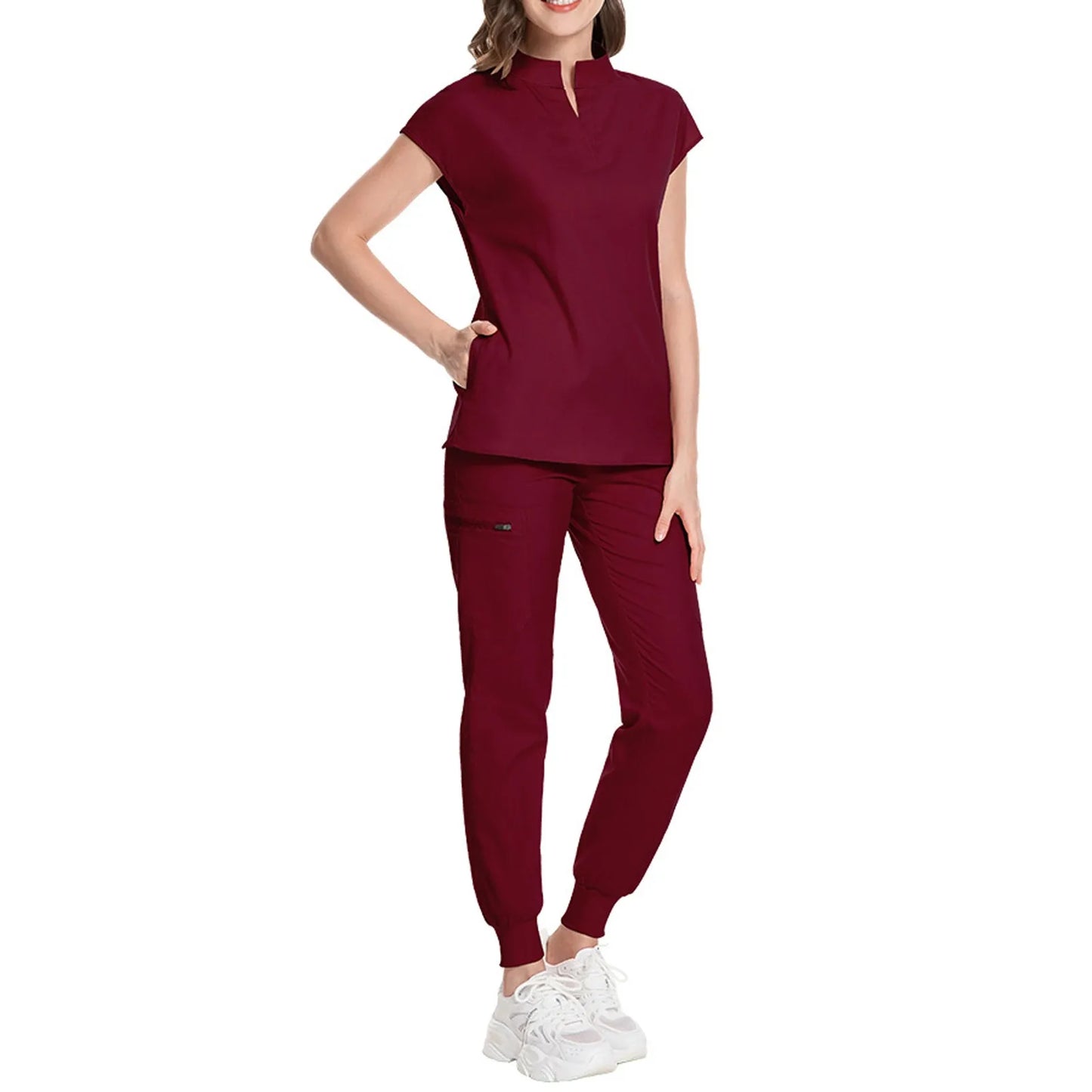 Scrubs Sets Beauty Costume High-Quality Scrubs Women Surgical Scrubs Set Scrubs Hospital Working Scrubs Set