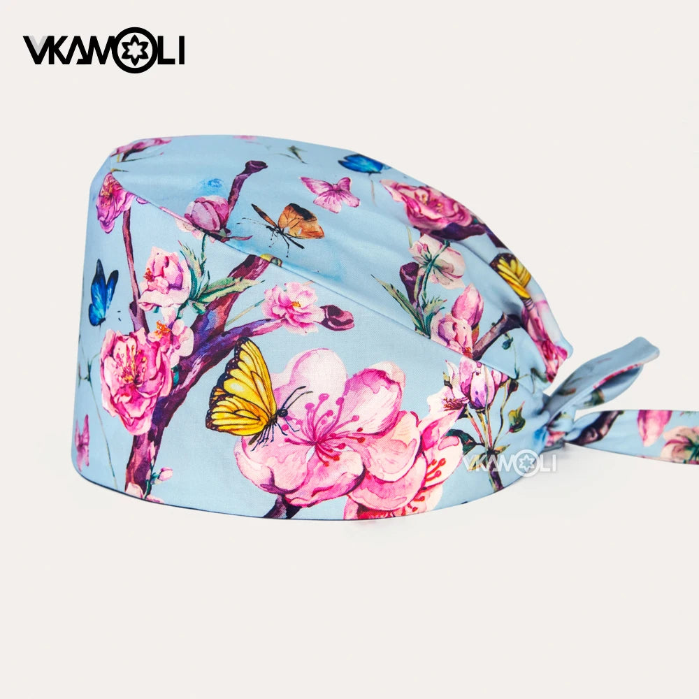Fashionable and functional nurse accessories High-quality surgical caps for women and man in the medical field scrub cap