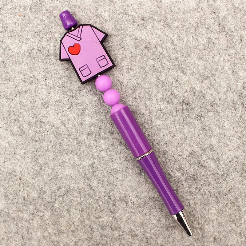 Cartoon Nurse Uniform Style DIY Ballpoint Pen School Hospital Student Nurse Ball Pen