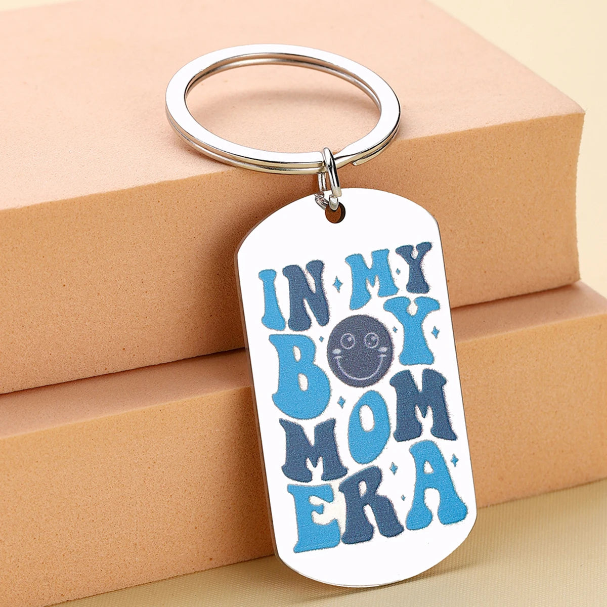 Mom Birthday Gifts from Son Daughter First Time Best Pregnant Mom ever Gift Idea Boy Girl Mom Era Keychain