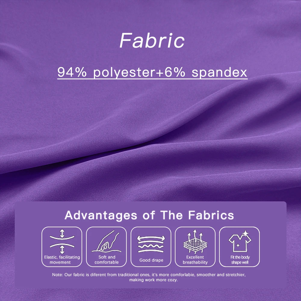 Scrubs Uniforms Men Women Beauty Straight Pants Set Wholesale Medical Surgical Clothes Nurse Accessories Dental Clinic Workwear
