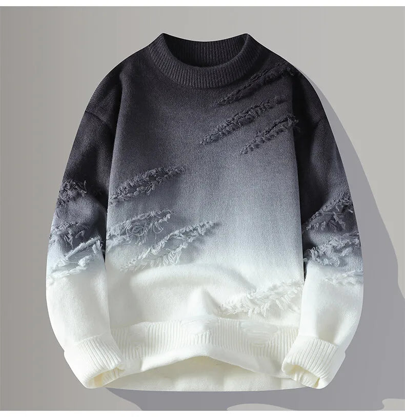 Winter Sweaters for male men thick O-neck sweater men Student youth sweaters autumn Men's wool Casual Knitwear Pullover