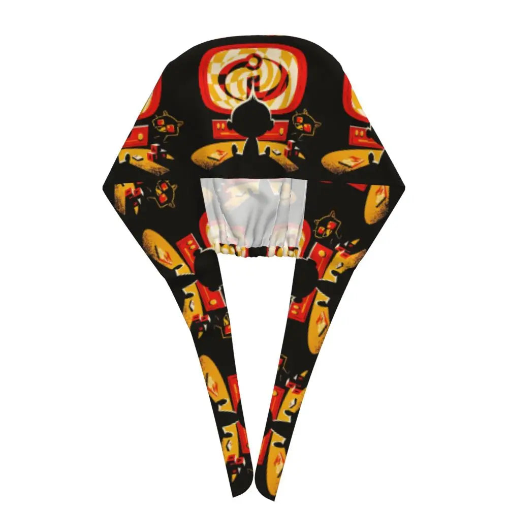 Custom The Incredibles Medical Staff Scrubs Hat Men Women Superhero Anime Doctor Nursing Surgical Cap Scrub Caps