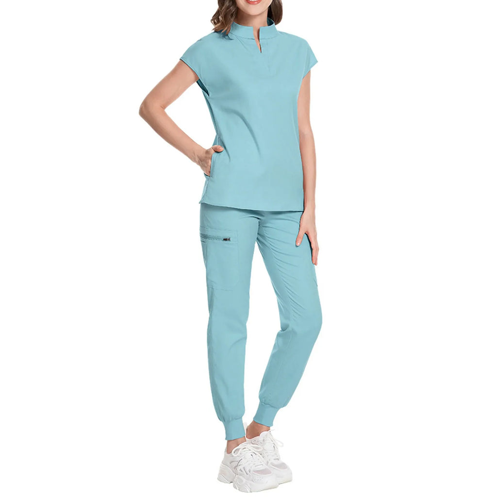 Scrubs Sets Beauty Costume High-Quality Scrubs Women Surgical Scrubs Set Scrubs Hospital Working Scrubs Set
