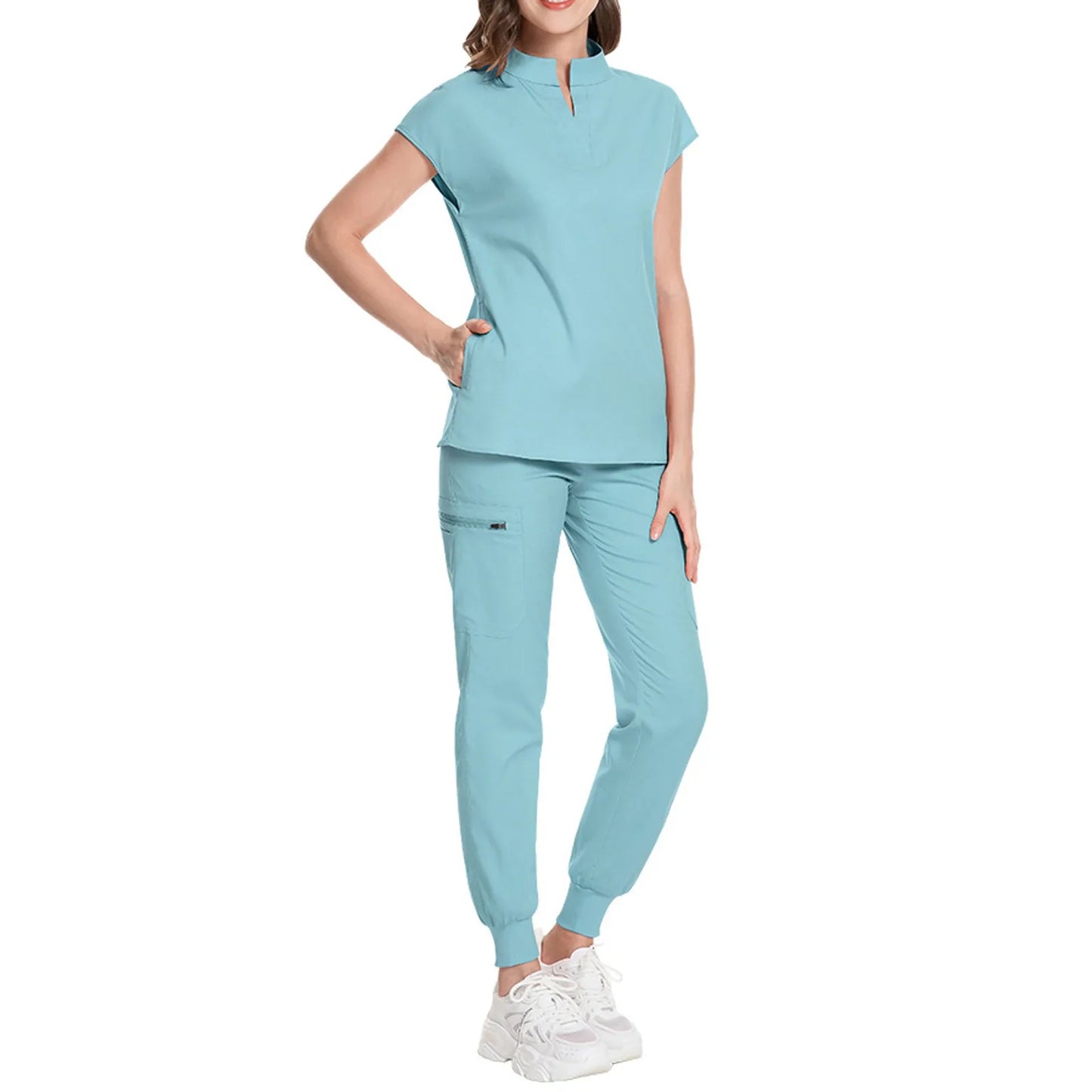 Scrubs Sets Beauty Costume High-Quality Scrubs Women Surgical Scrubs Set Scrubs Hospital Working Scrubs Set