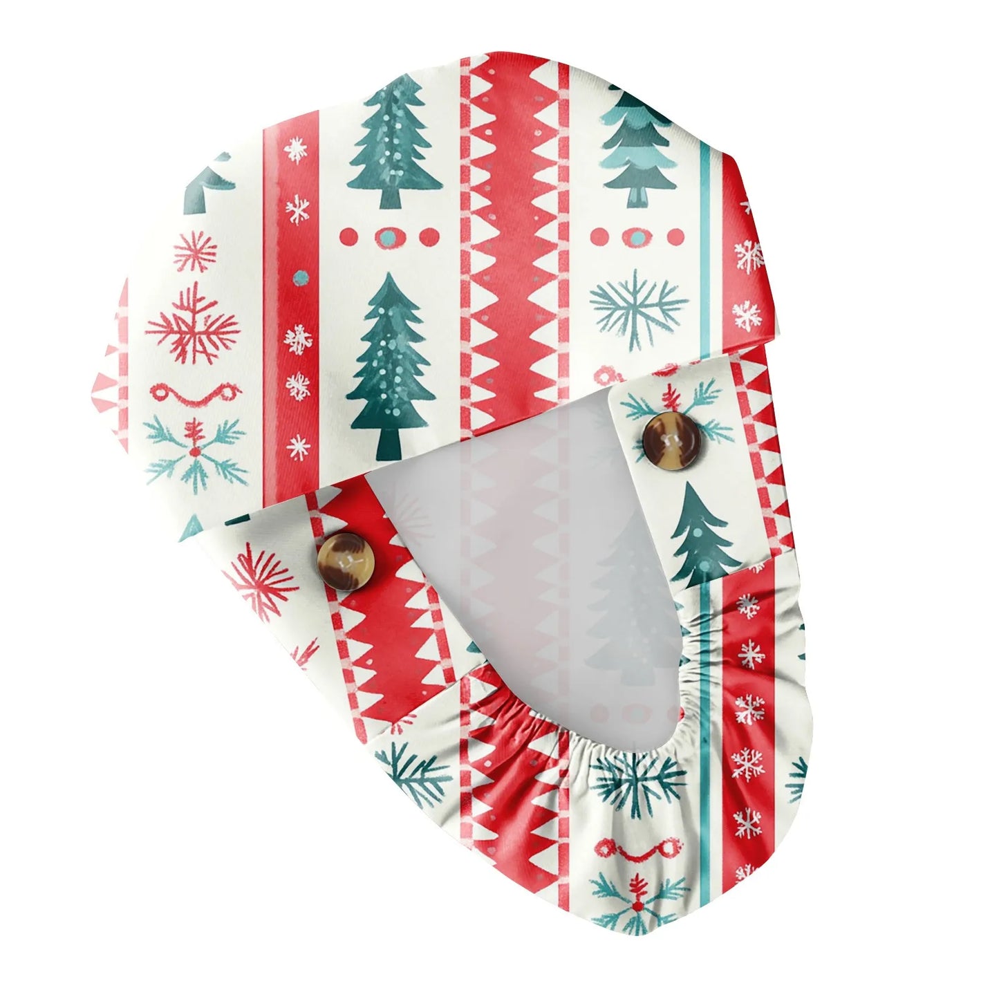 Christmas scrubs caps Pet shop hats Beauty Cleaning cap Wholesale prices cotton pet grooming nursing scrubs work cap