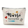 Nurse Makeup Bag Gift Emergency Room Nurse Zipper Bag ICU NurseGift Nurse Appreciation Cosmetic Bag Nurse Graduation Gift