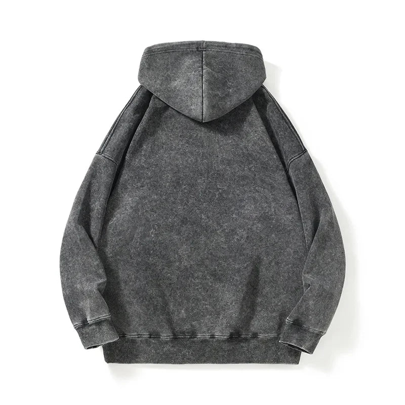 Autumn Winter Vintage Hoody Hoodies Men Hooded Hip Hop Streetwear Sweatshirts Couple Sports Solid Casual Sweatshirt Hoodie