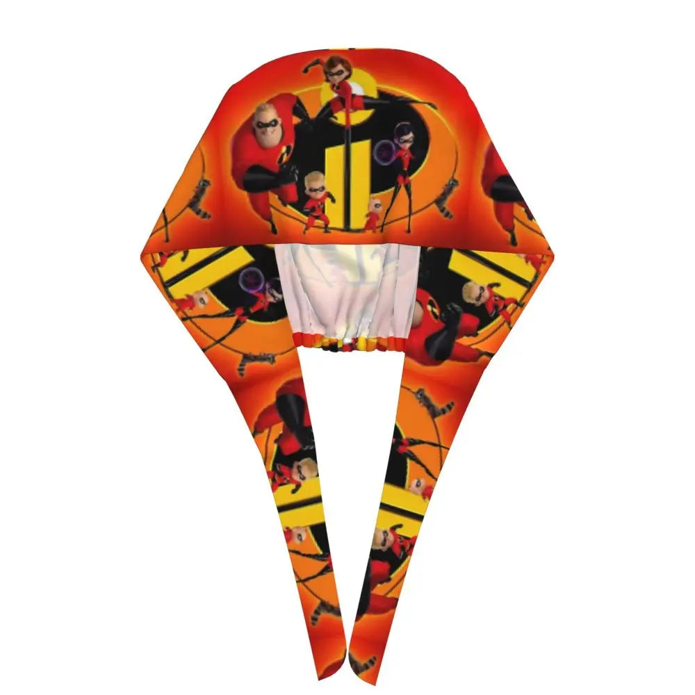 Custom The Incredibles Medical Staff Scrubs Hat Men Women Superhero Anime Doctor Nursing Surgical Cap Scrub Caps