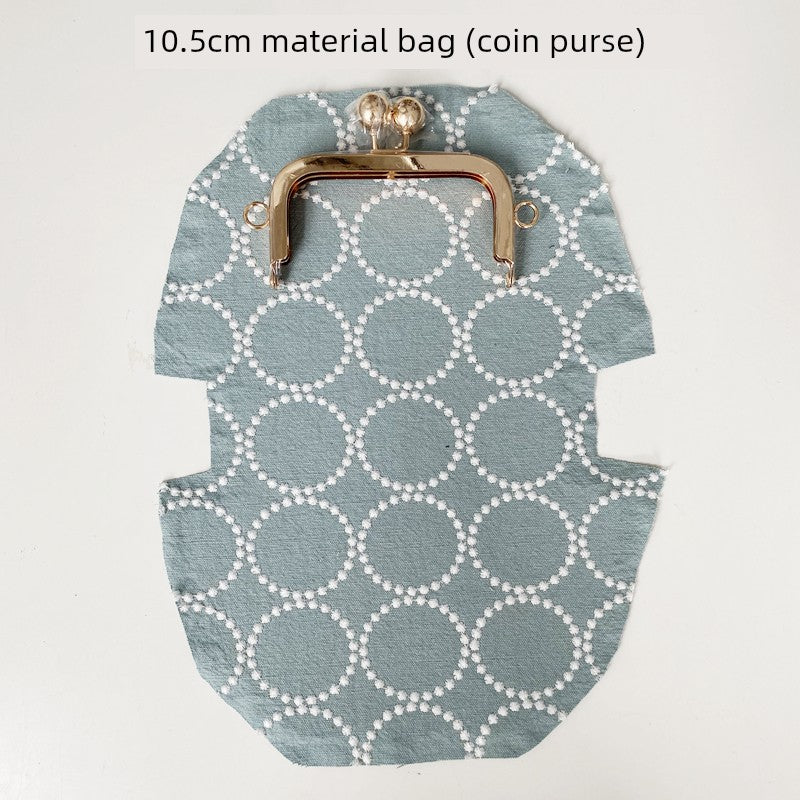 Machine Embroidery Extended Mobile Phone Bag Fabric