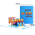 Fathers Day Cards 3D Pop-Up Father Birthday Greeting Card for Dad, Father's Day Gift for Dad