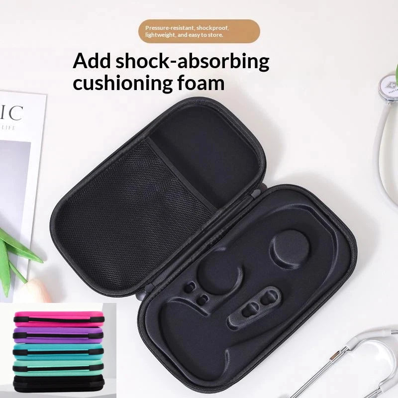 Nurse Stethoscope Storage Case Medical Organizer Bag EVA Hard Cover Travel Carrying Solution For Students Home HospitalHot