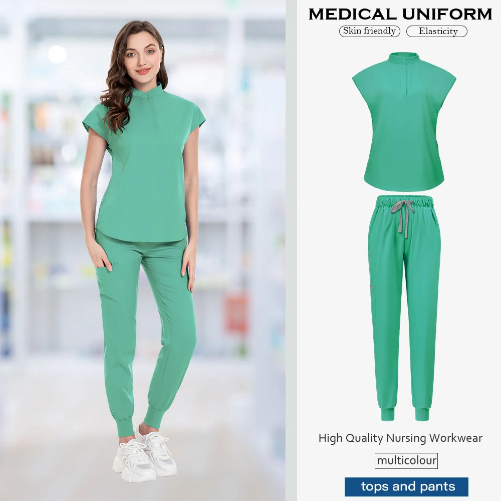 Medical Clinic Hospital Uniforms Surgical Operating Doctor Nurse Clothes Veterinary Uniform Healthcare Clinic Pharmacy Work Wear