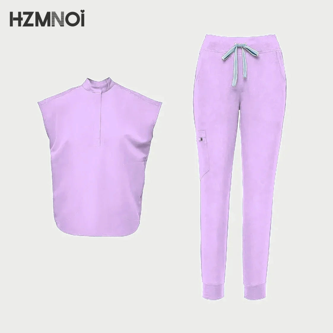 Scrub Sets Nurse Surgical Uniform Women Summer Slim Comfortable Oral Doctor Work Wear Short Sleeve Sets Operating Room Clothes