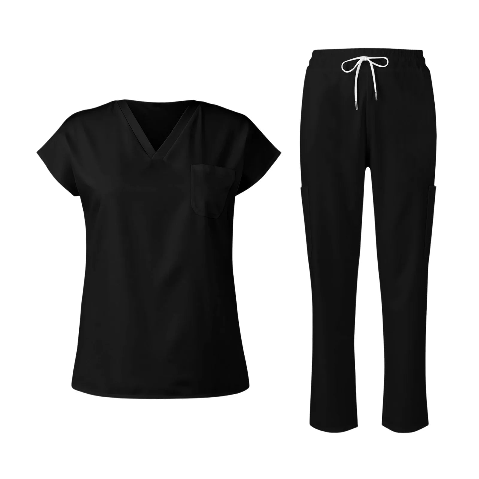 Scrubs Medical Uniform Women and Man Scrubs Set Medical Scrubs Top and Pants