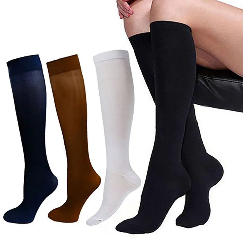 Compression Socks Men Running Sport Socks Knee High 30mmHg Medical Edema Varicose Veins Women Compression Stocking