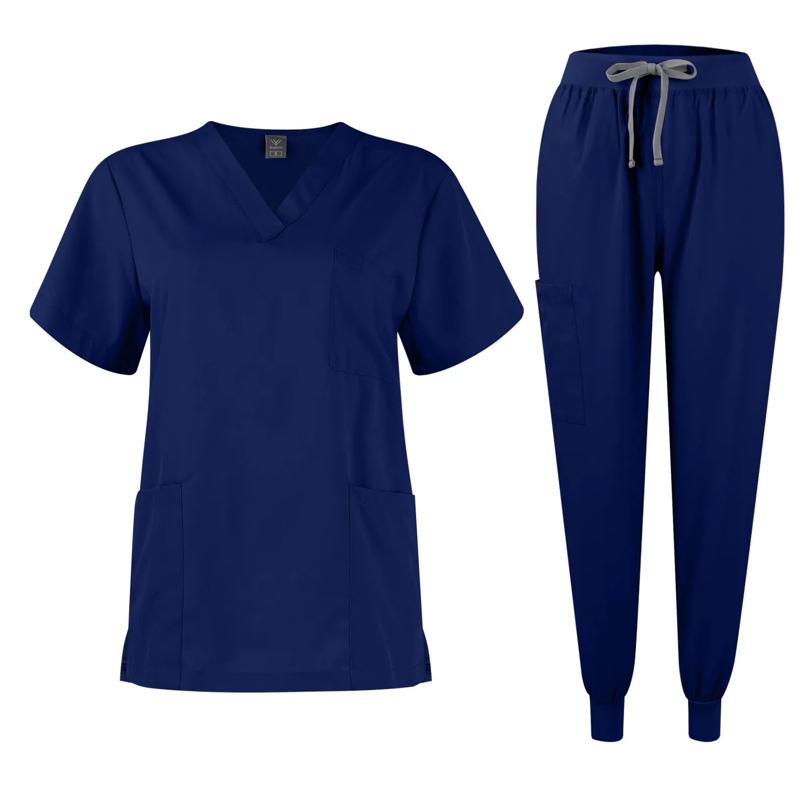 Nursing Beauty Salon Work Clothes Short sleeved Health Services Nursing Suits Summer Fashion Pet Surgical Doctor Costume Women