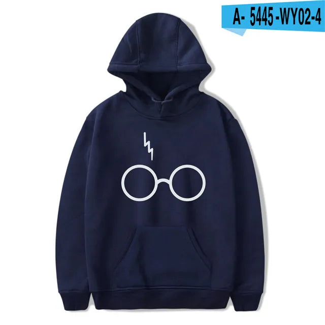 Harrys Glasses Printed Sweatshirt Hoodies Women/Men Casual Harajuku Hoodie Sweatshirts Fashion Fleece Jacket Coat Brand Clothes