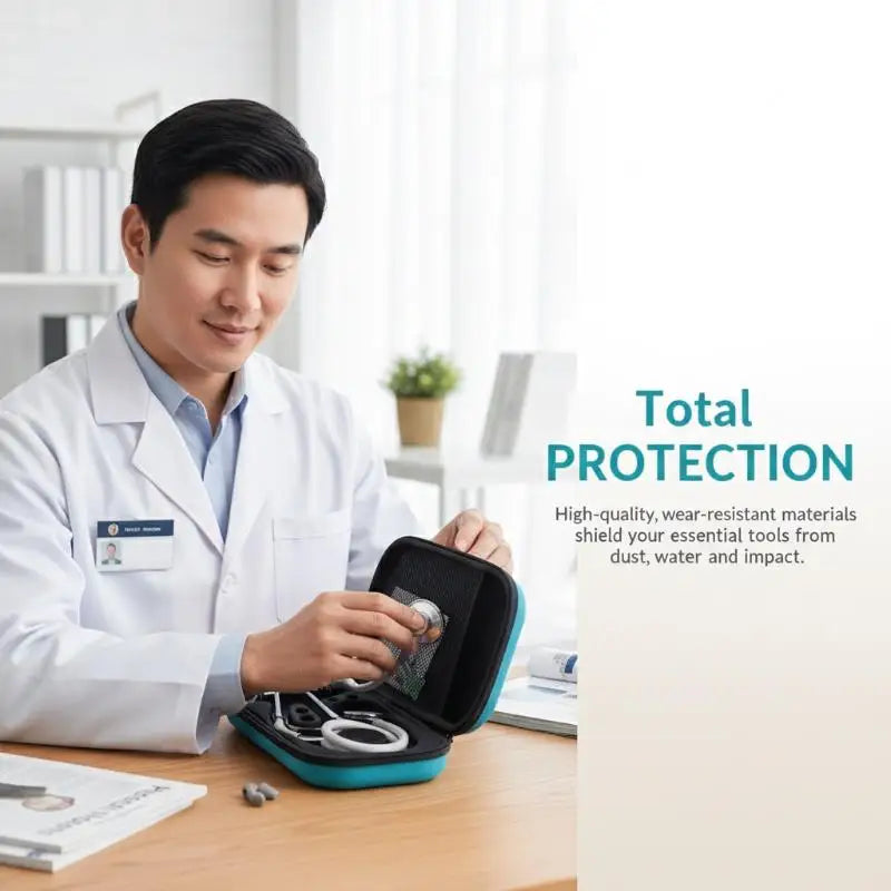Nurse Stethoscope Storage Case Medical Organizer Bag EVA Hard Cover Travel Carrying Solution For Students Home HospitalHot