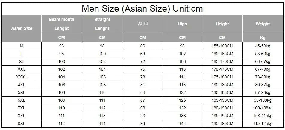 Plus size 7XL 8XL 9XL Mens Casual joggers Sports Pant Loose Version Fitness streetwear Running Trousers Workout Pants Sweatpants