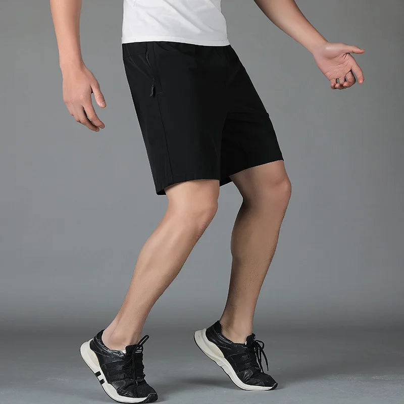 Plus Size 11XL 12XL Summer Men Solid Sport Shorts Mens Breathable Beach Shorts Men Large Quick Dry Jogger Shorts Male 9XL 10XL