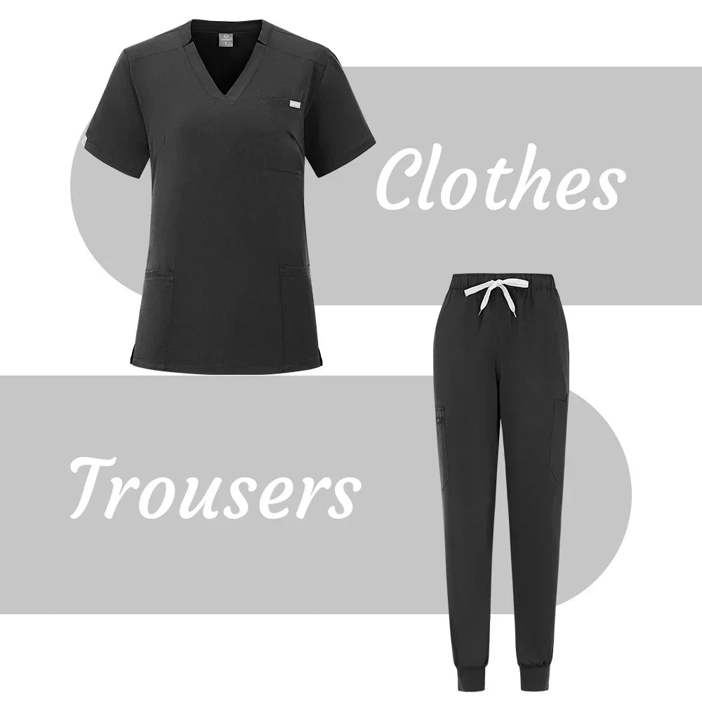 Wholesale Operating Room Medical Uniform Scrubs Hospital Working Scrubs Set Medical Supplies Nurse Dental Surgery Suit Workwear