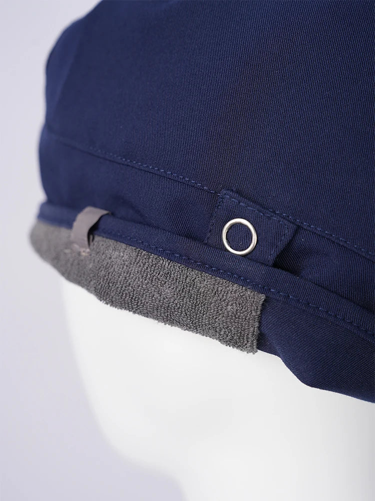 KUNGFU SCRUBS unisex scrubs cap sweat-absorbent surgical cap medical workcap nursing hats with elastic section