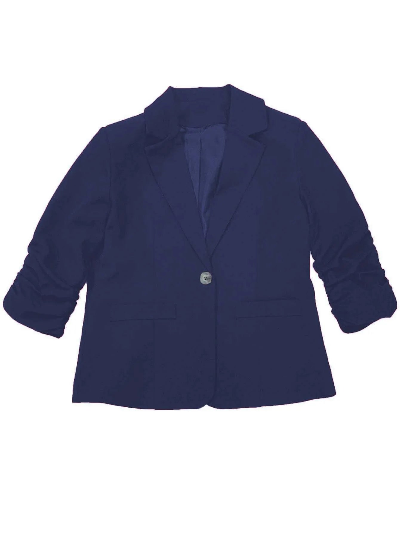 Women's Suit Jacket Formal Seven Quarter Sleeved Suit Business Casual Workwear Blazer