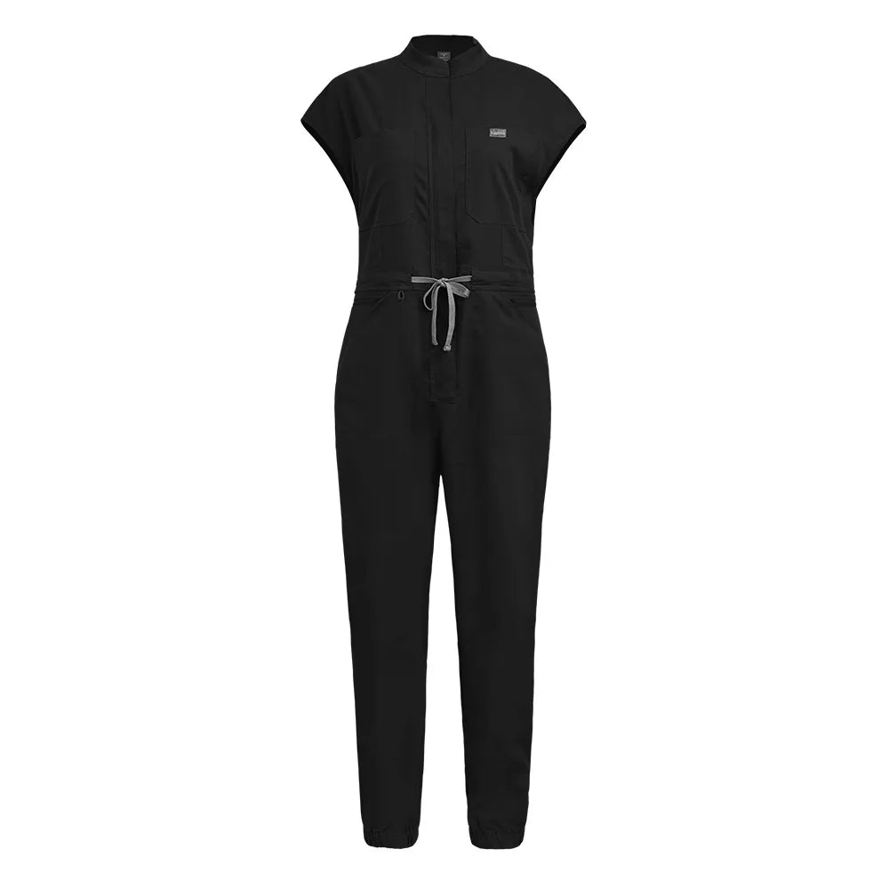 Wholesale Medical Apparel Scrub Uniform Women Short Sleeved Scrubs Jumpsuit Medical Hospital Clothing Scrub Uniforms with Pocket