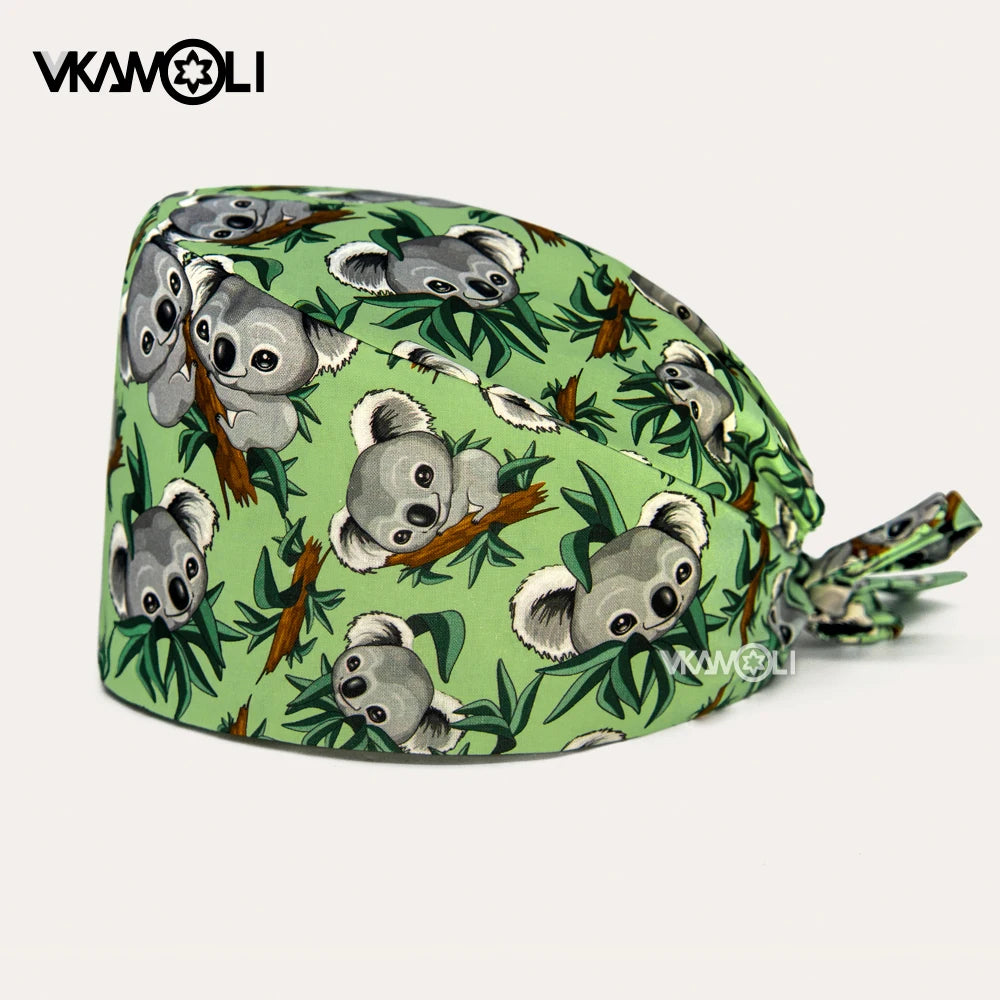 Fashionable and functional nurse accessories High-quality surgical caps for women and man in the medical field scrub cap
