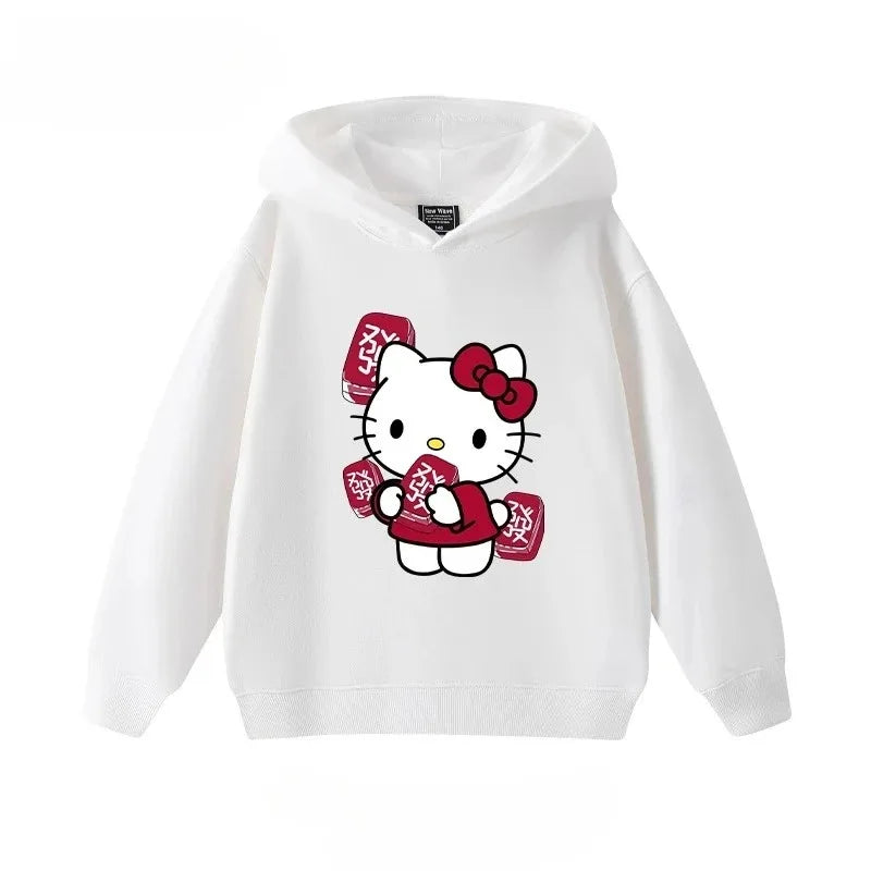 Autumn and Winter Children's Warm Hoodie Hooded Sports Shipment Cartoon Casual Outdoor Clothing Comfortable and Soft