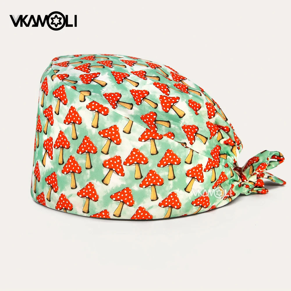 Fashionable and functional nurse accessories High-quality surgical caps for women and man in the medical field scrub cap