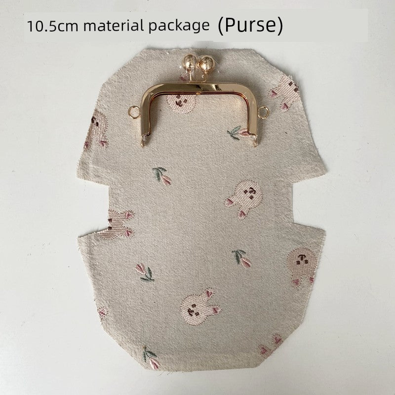 Machine Embroidery Extended Mobile Phone Bag Fabric