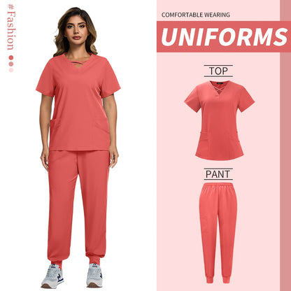 Quick Dry Operating Room Isolation Scrubs Set for Men and Women Elastic Brush Hand Workwear Special Use Clothing Factory Outlet