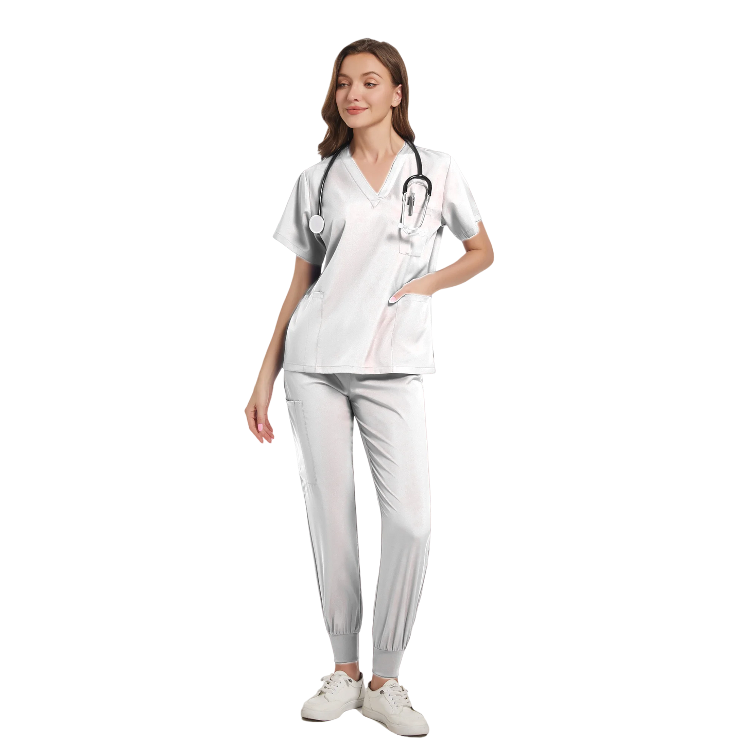 Women Scrub Set Surgical Nursing Scrub Sets Hospital Uniform Medical Factory Wholesale Uniforms Womens Custom Scrubs