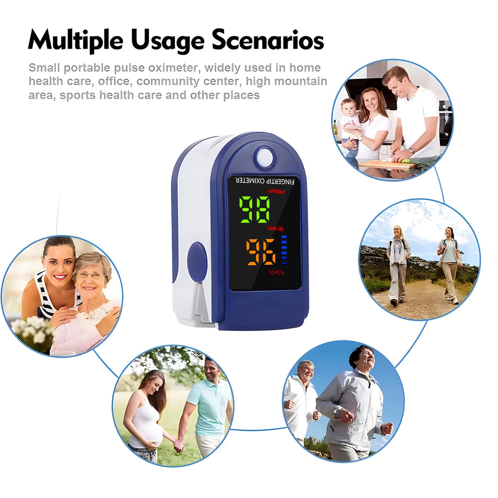 Non-Contact Temperature IR Thermometer Body Fast Measure Digital Fever Thermometer OR Portable Fingertip Blood Oxygen Oximeter