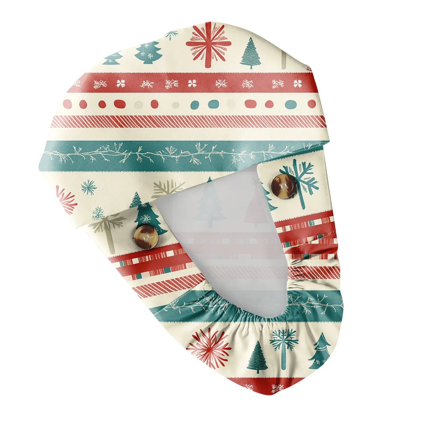 Christmas scrubs caps Pet shop hats Beauty Cleaning cap Wholesale prices cotton pet grooming nursing scrubs work cap