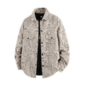 Graffiti Shirts Men Spring Autumn Long Sleeve Shirt Plus Size 8XL Fashion Casual Shirts Jackets Male Big Size 8XL