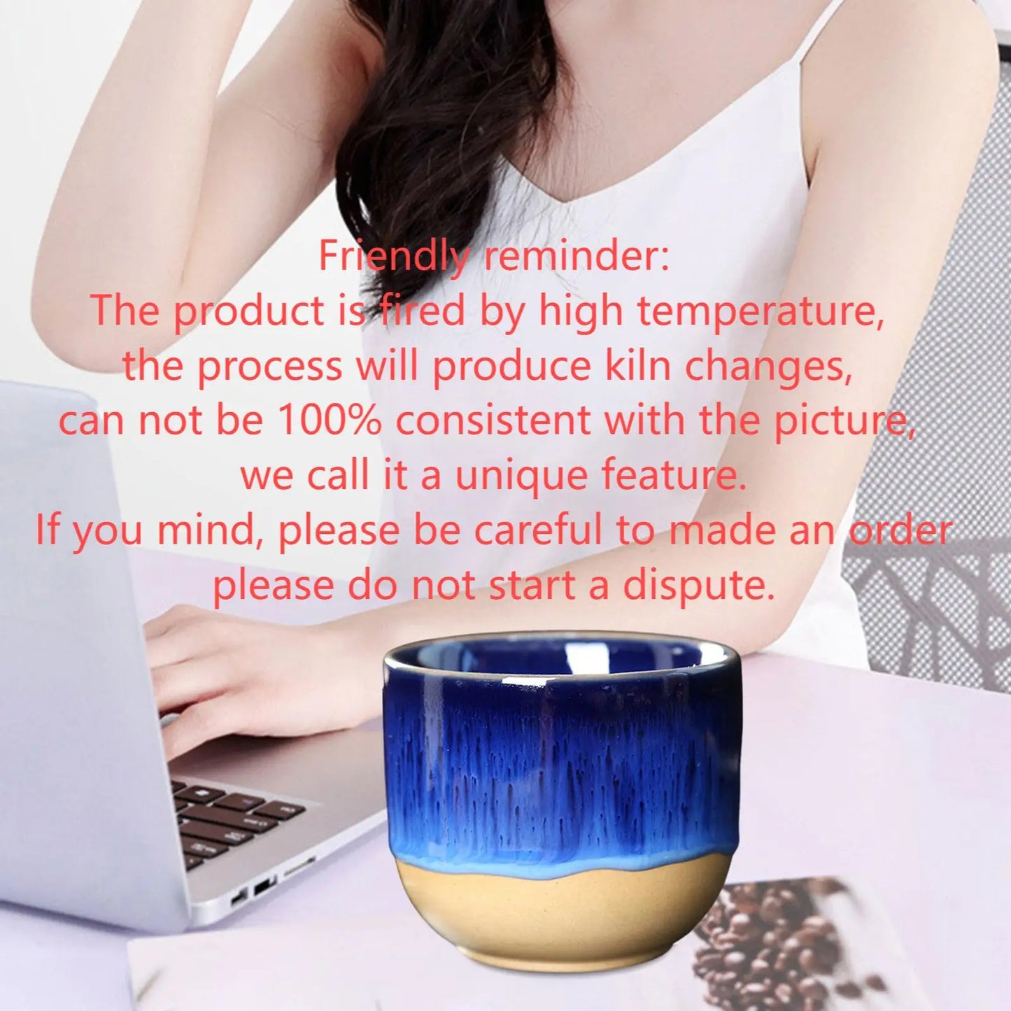 Ceramic Cups 150ml Japanese Style Handless Yerba Mate Teacup Kung Fu Tea Cup for Cappuccino Juice Yerba Mate Sake Espresso