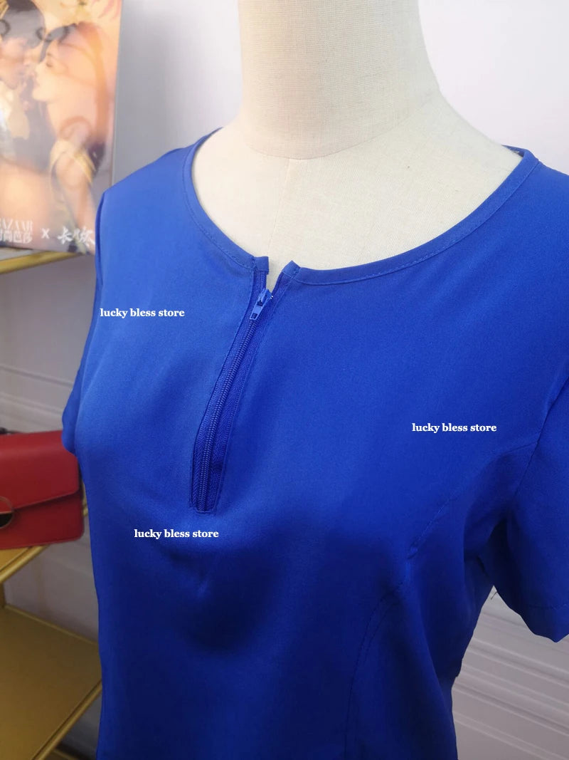 Surgical Uniforms Woman Scrub Set Medical Nurse Beauty Salon Workwear Clinical Scrubs Top + Pant Spa Doctor Nursing Tunic Suit